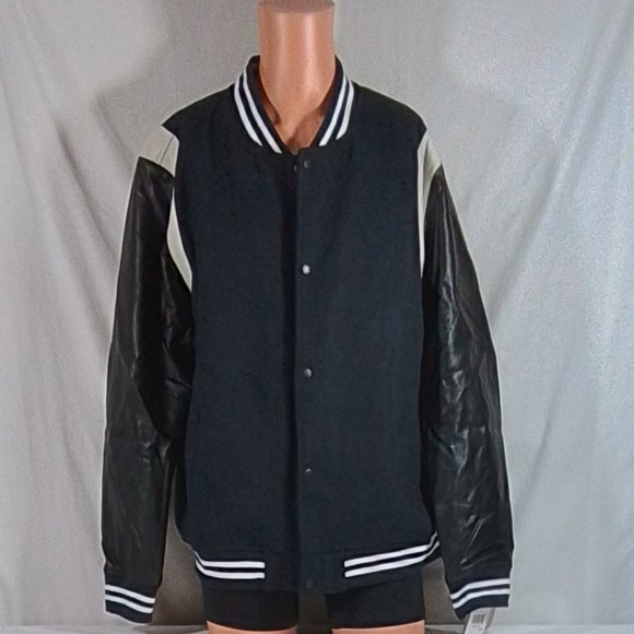 Levi's Jackets & Coats Mens Levis Big Tall Mixed Media Varsity